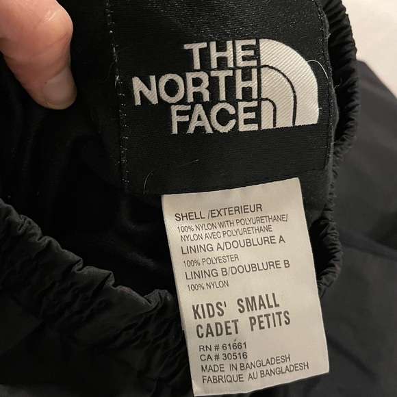 North Face HydroSeal Ski Snowboard Snow Pants Unisex Black Sz Small - Picture 2 of 11